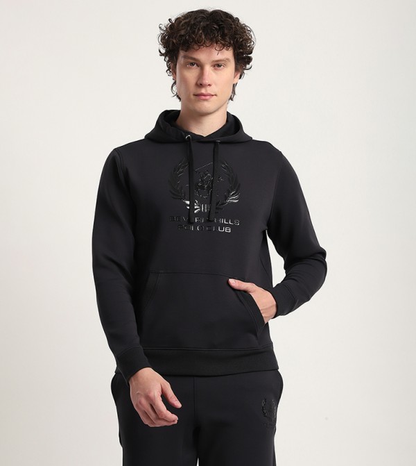 Beverly Hills Polo Club  Hoodies - Black Hoodies