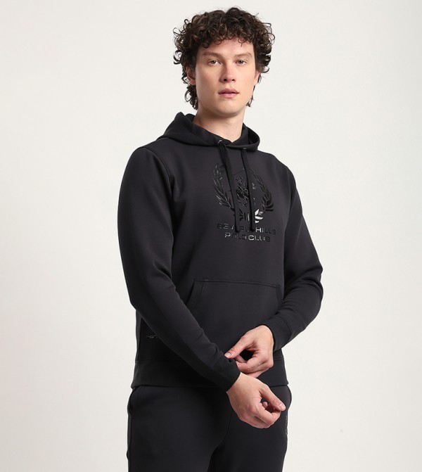 Beverly Hills Polo Club  Hoodies - Black Hoodies
