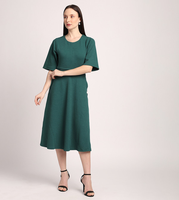 بيفرلي هيلز بولو كلوب  فساتين - أخضر Midi Dresses