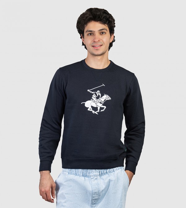 Beverly Hills Polo Club  Hoodies & Sweatshirts - NAVY BLUE Sweatshirts
