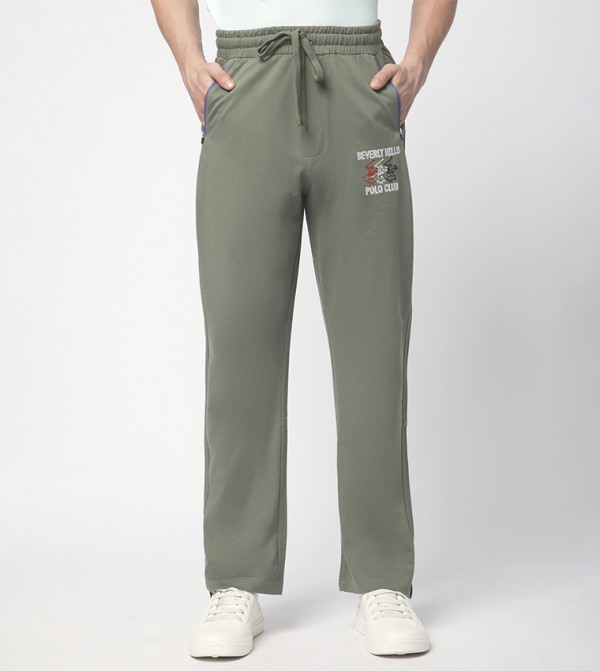 Beverly Hills Polo Club  Pants & Chinos - Green Joggers