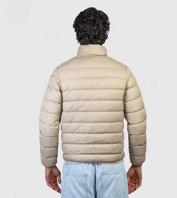 Beverly Hills Polo Club  Puffer Jackets - Light Brown Puffer Jackets
