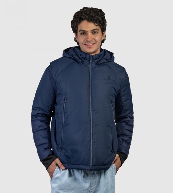 Beverly Hills Polo Club  Puffer Jackets - NAVY BLUE Puffer Jackets
