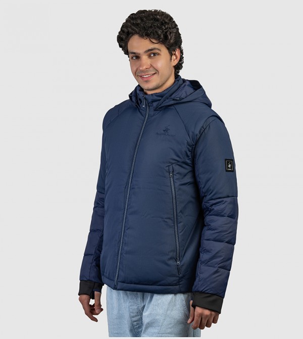 Beverly Hills Polo Club  Puffer Jackets - NAVY BLUE Puffer Jackets