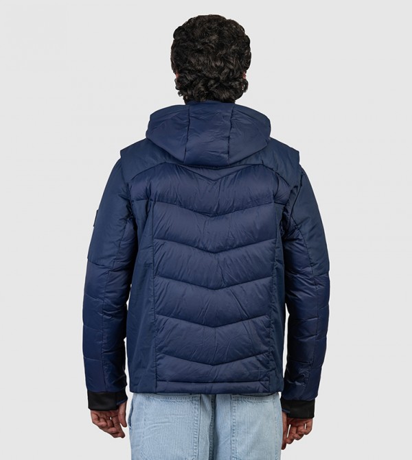 Beverly Hills Polo Club  Puffer Jackets - NAVY BLUE Puffer Jackets