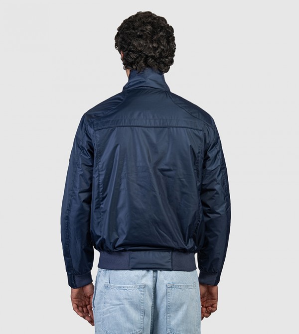 Beverly Hills Polo Club  Clothing - NAVY BLUE Casual Jackets