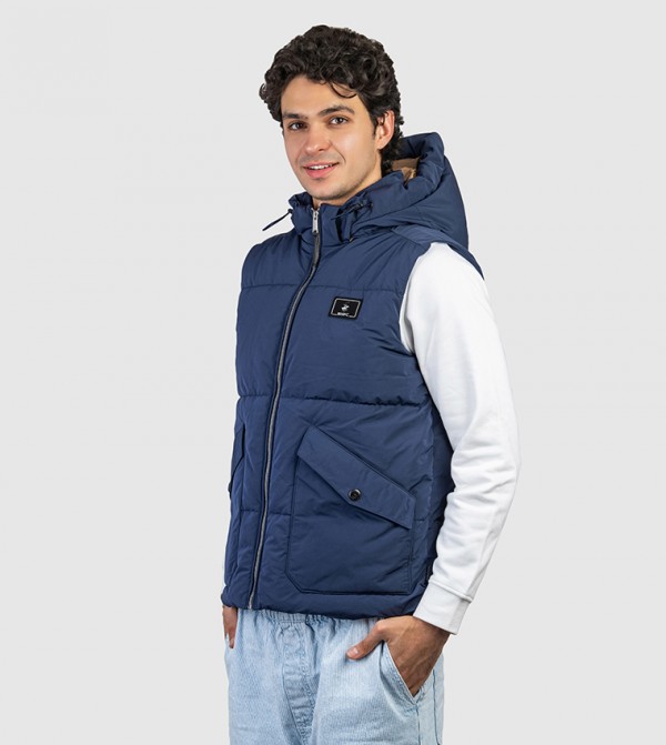 Beverly Hills Polo Club  Puffer Jackets - NAVY BLUE Puffer Jackets