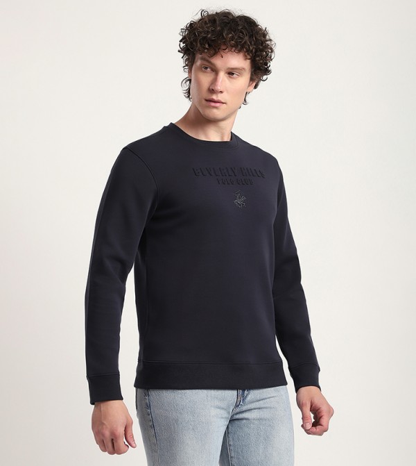 Beverly Hills Polo Club  Hoodies & Sweatshirts - Navy Sweatshirts