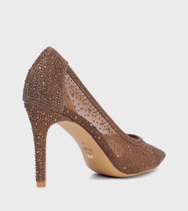 ديون لندن ديون لندن - بني داكن أحذية بكعب