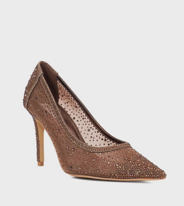 ديون لندن ديون لندن - بني داكن أحذية بكعب