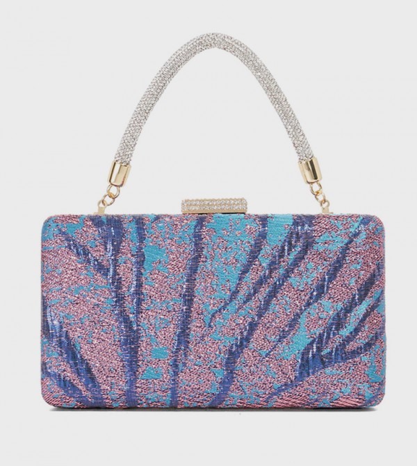 ديون لندن  شنط كلاتش - أزرق حقائب يد