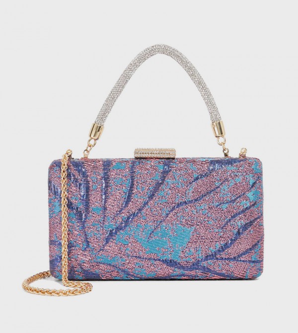 ديون لندن  شنط كلاتش - أزرق حقائب يد