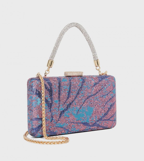 ديون لندن  شنط كلاتش - أزرق حقائب يد