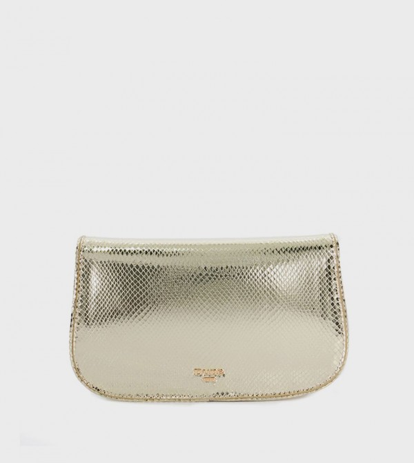 ديون لندن  شنط كلاتش - ذهبي حقائب يد