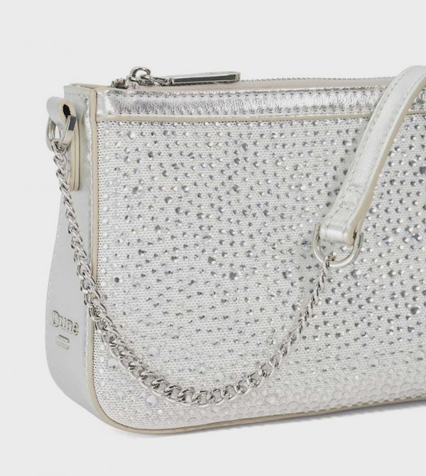 Dune London  Bags - Silver Shoulder bags