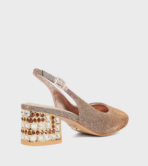 Dune London  Heels - Bronze Heels