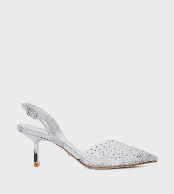 Dune London Dune London - Silver Pumps