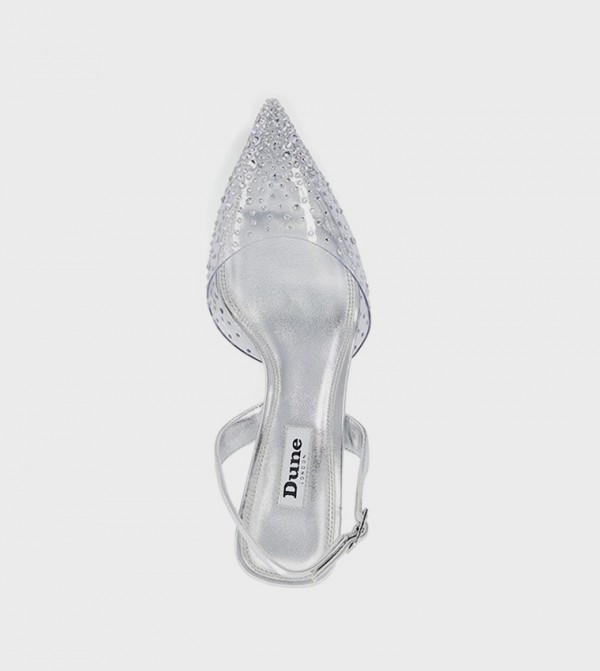 Dune London Dune London - Silver Pumps