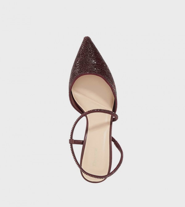Dune London  - Maroon Pumps