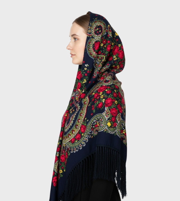 Ddaniela  Scarves - Black Woven Scarves