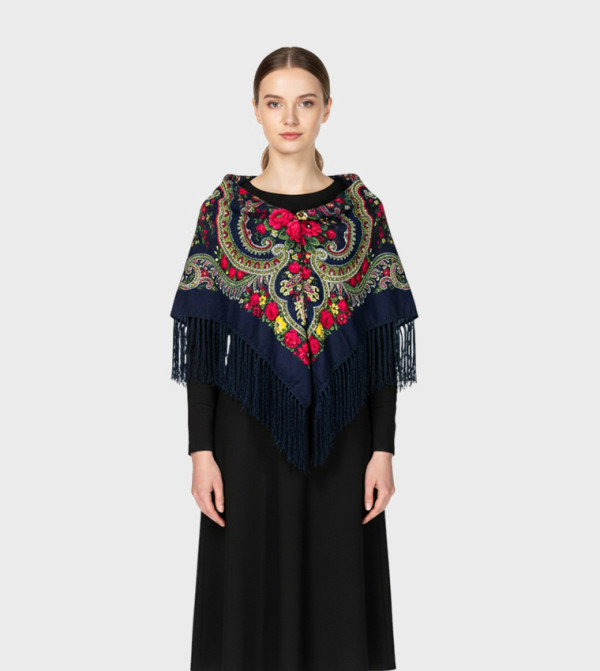 Ddaniela  Scarves - Black Woven Scarves