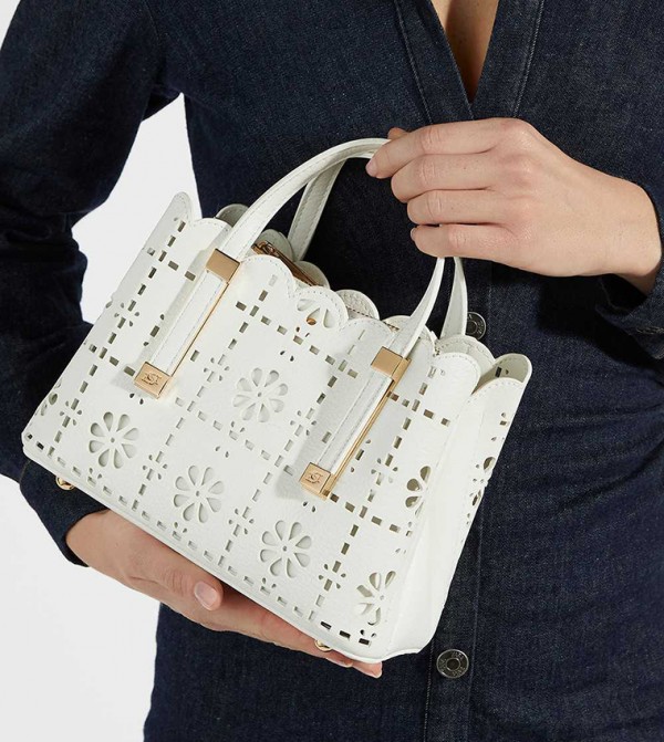 ديون لندن  حقائب - أبيض Satchel Bags