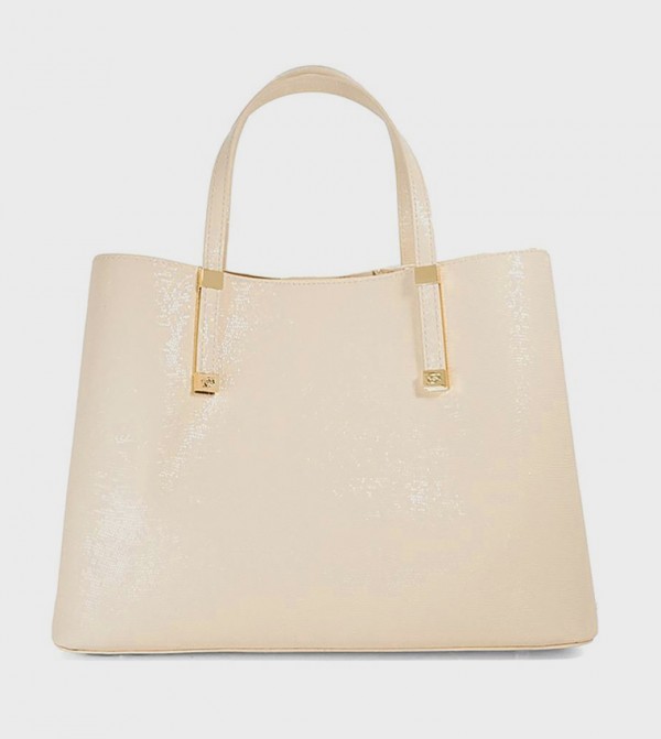 Dune London Bags - Cream Tote Bags