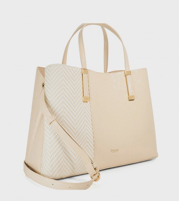 Dune London Bags - Cream Tote Bags