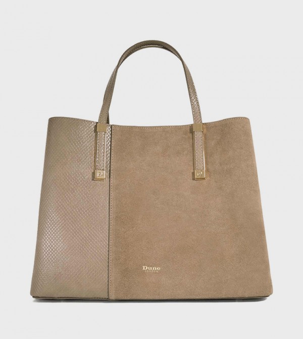 Dune London Bags - Taupe Tote Bags