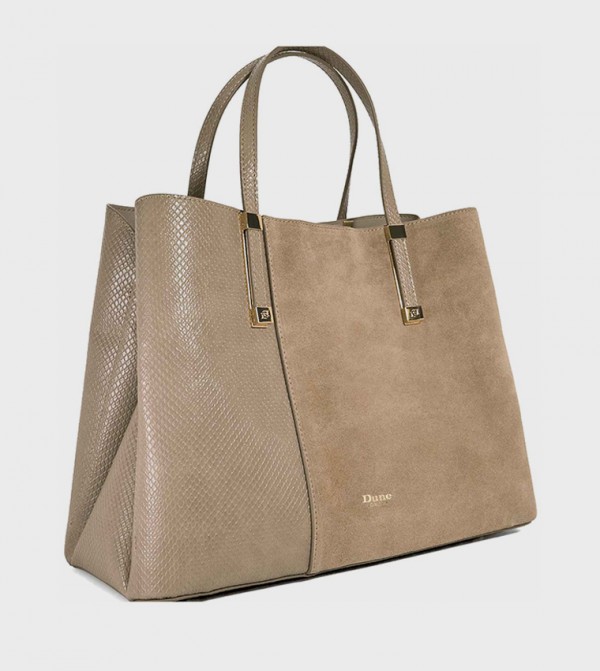 Dune London Bags - Taupe Tote Bags