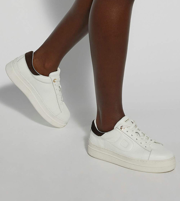 Dune London Dune London - White Low Top