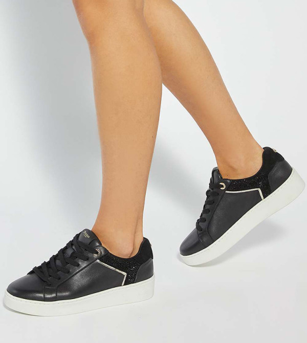 Dune London Dune London - Black Low Top