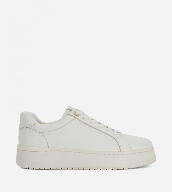 Dune London Dune London - White Low Top
