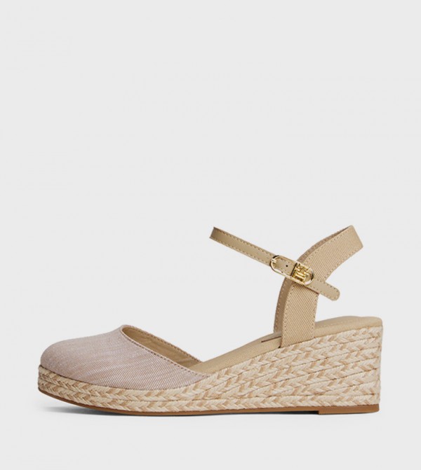 Tommy Hilfiger  - Beige Wedges