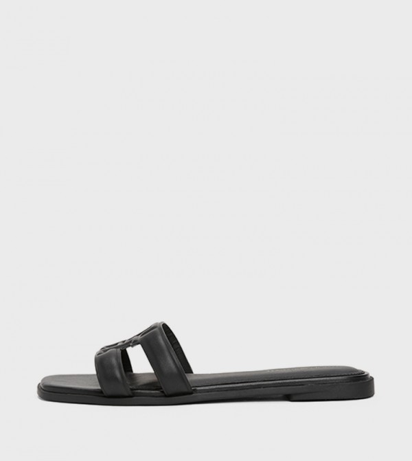 Tommy Hilfiger Tommy Hilfiger - Black Flat Sandals