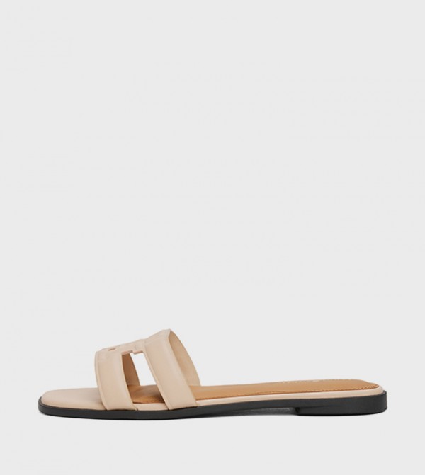 Tommy Hilfiger  - Pink Flat Sandals