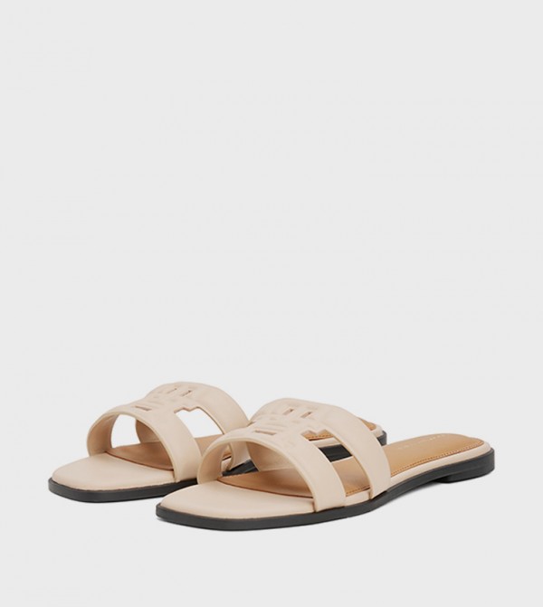 Tommy Hilfiger  - Pink Flat Sandals