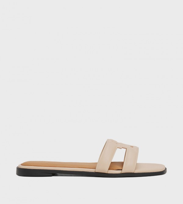 Tommy Hilfiger  - Pink Flat Sandals