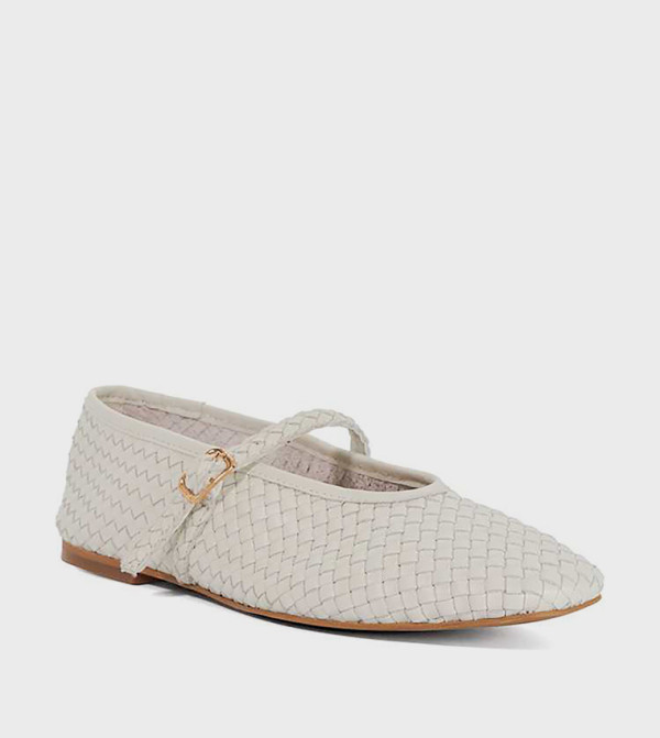 Dune London Shoes - Ivory Mary Janes