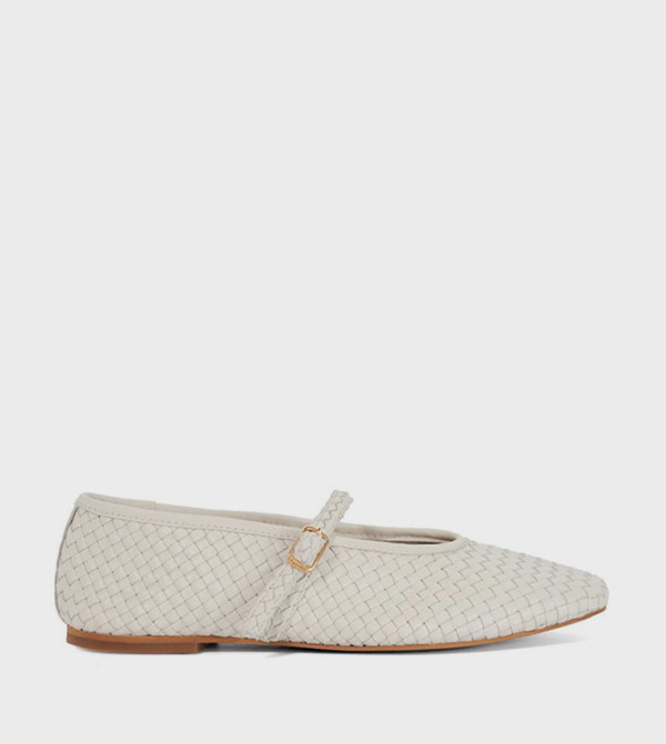 Dune London Shoes - Ivory Mary Janes