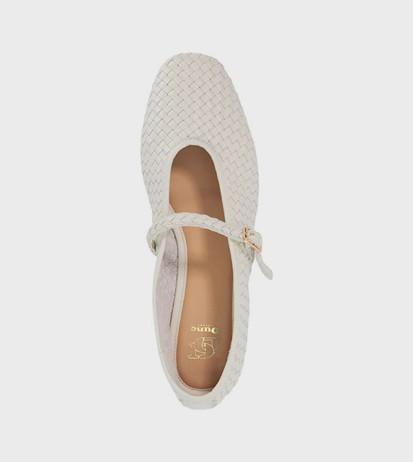 Dune London Shoes - Ivory Mary Janes