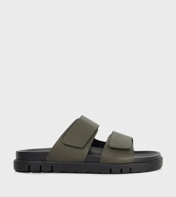 Dune London Dune London - Khaki Casual Sandals