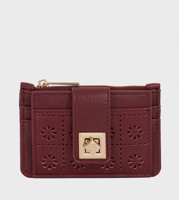 Dune London  Card Holders - Burgundy Card Holders