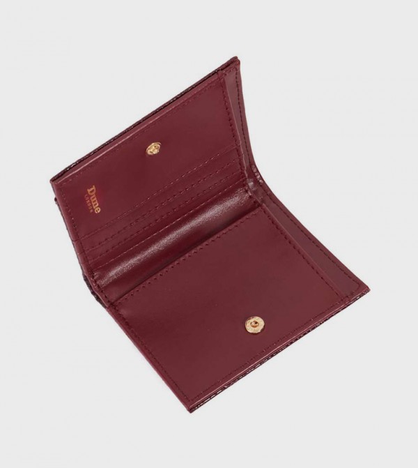 Dune London Wallets - Burgundy Wallets