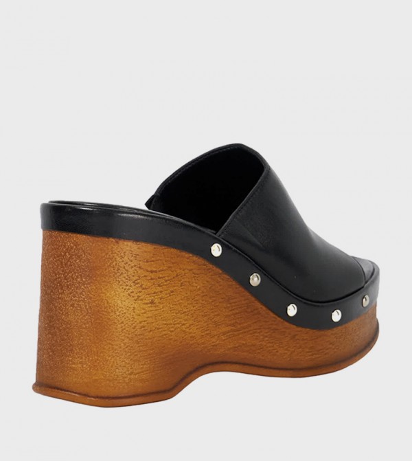 Dune London  - Black Wedges