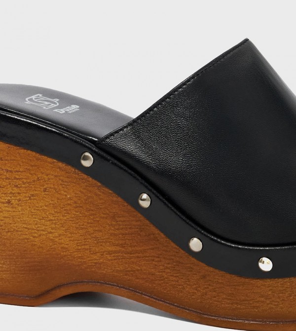Dune London  - Black Wedges