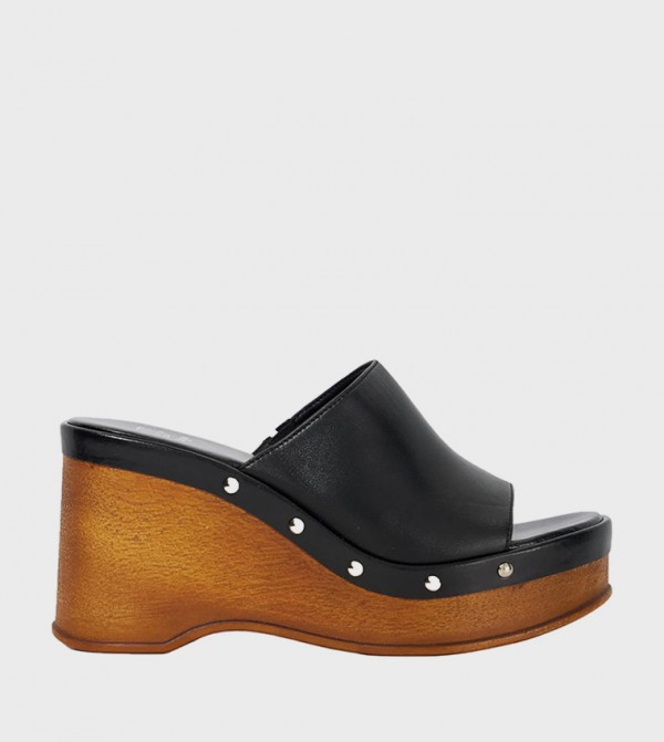 Dune London  - Black Wedges
