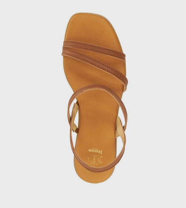 Dune London  Sandals - Tan Flat Sandals