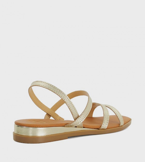 Dune London Dune London - Gold Flat Sandals