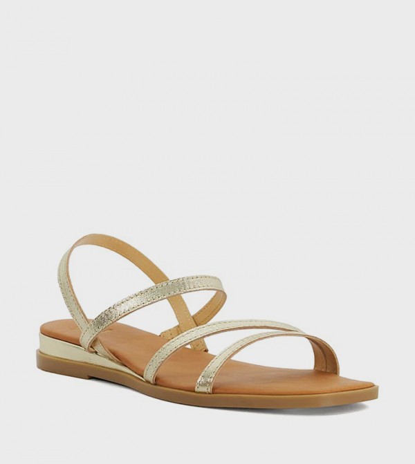 Dune London Dune London - Gold Flat Sandals